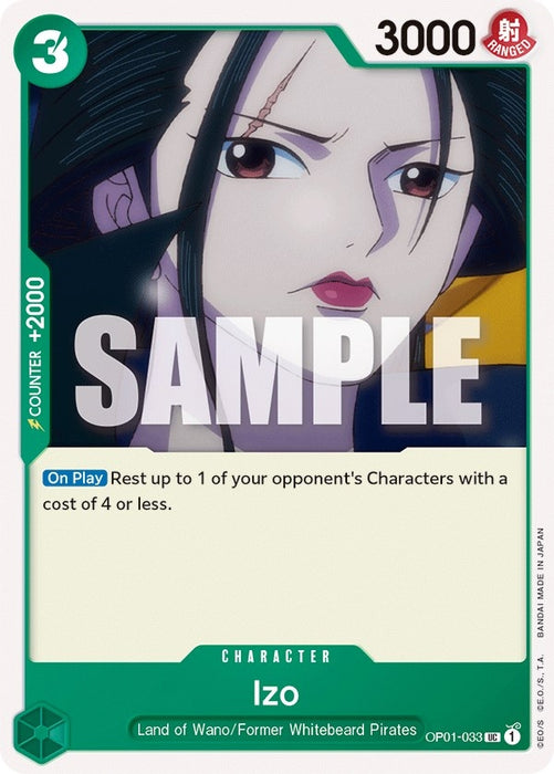 Image for Izo (OP01-033) [Romance Dawn] - One Piece Card Game