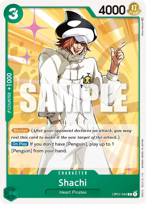 Image for Shachi (OP01-044) [Romance Dawn] - One Piece Card Game