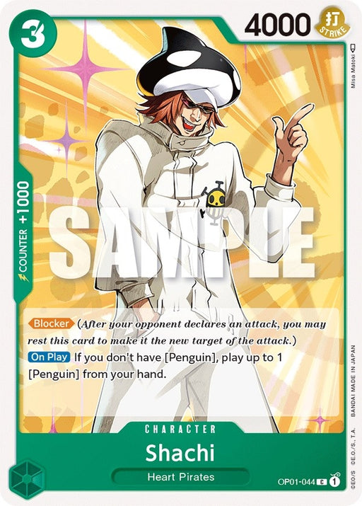 Image for Shachi (OP01-044) [Romance Dawn] - One Piece Card Game