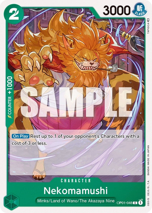 Image for Nekomamushi (OP01-048) [Romance Dawn] - One Piece Card Game