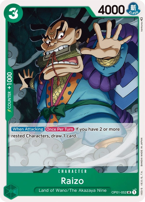 Image for Raizo (OP01-052) [Romance Dawn] - One Piece Card Game