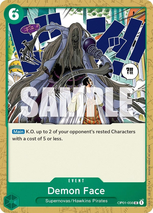 Image for Demon Face (OP01-056) [Romance Dawn] - One Piece Card Game