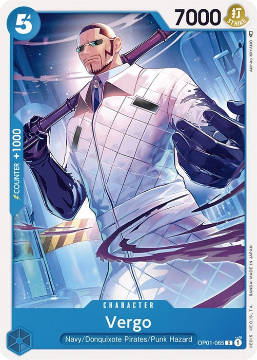 Image for Vergo (OP01-065) [Romance Dawn] - One Piece Card Game