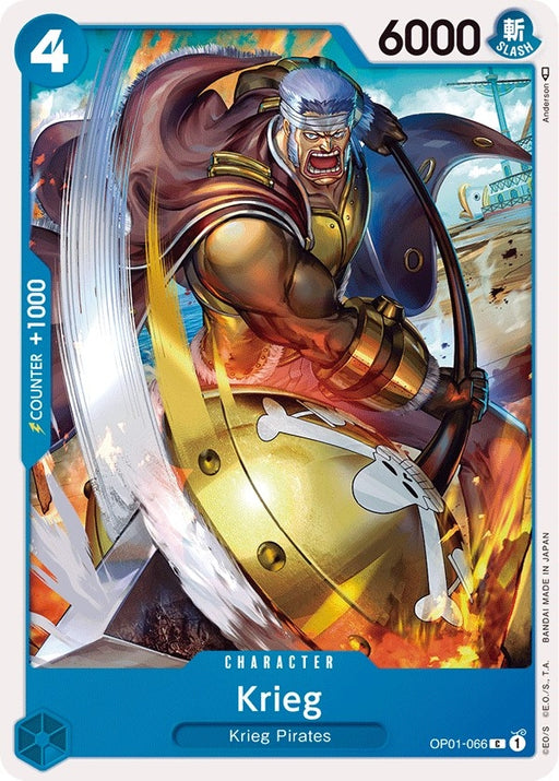 Image for Krieg (OP01-066) [Romance Dawn] - One Piece Card Game