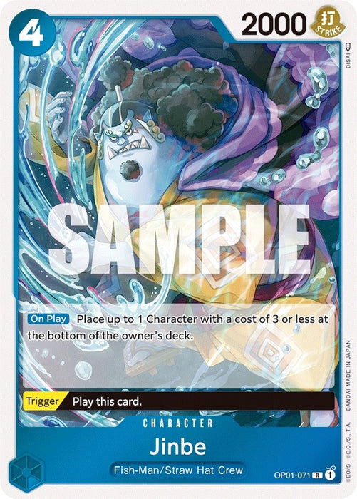 Jinbe (071) (OP01-071) (Foil) [Romance Dawn]