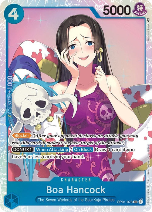 Image for Boa Hancock (OP01-078) (Foil) [Romance Dawn] - One Piece Card Game