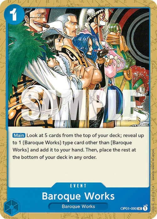 Image for Baroque Works (OP01-090) [Romance Dawn] - One Piece Card Game