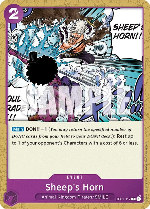 Image for Sheep's Horn (OP01-117) [Romance Dawn] - One Piece Card Game