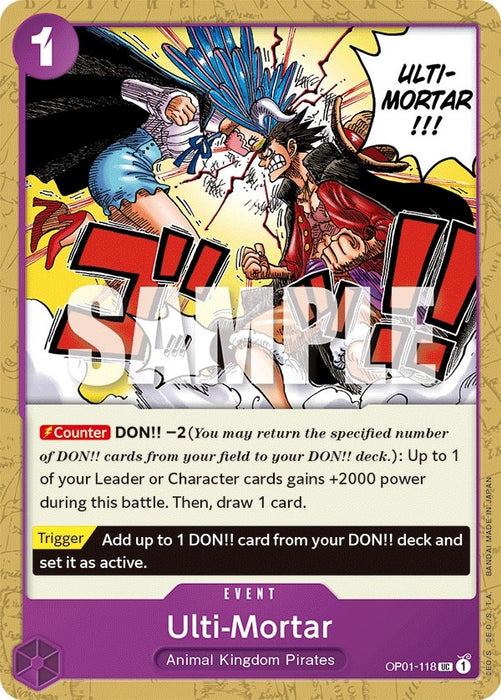 Image for Ulti-Mortar (OP01-118) [Romance Dawn] - One Piece Card Game