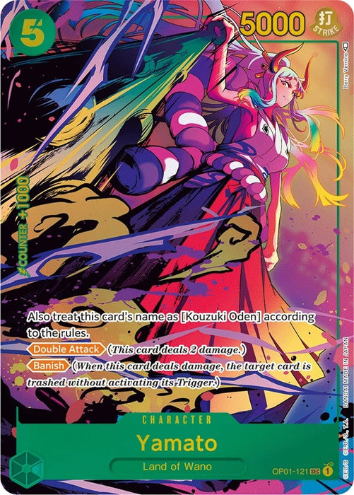 Yamato (Parallel) (OP01-121) (Foil) [Romance Dawn]
