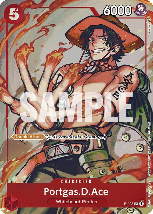 Portgas.D.Ace (Event Pack Vol. 1) (P-028) (Foil) [One Piece Promotion Cards]