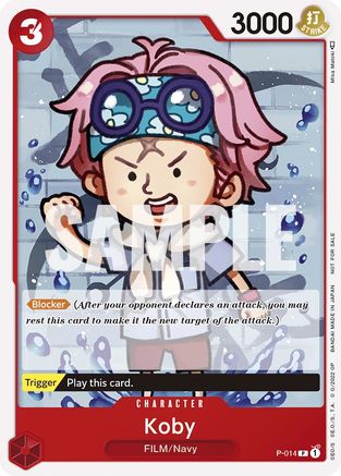 Koby (One Piece Film Red) [P-014] (One Piece Promotion Cards)