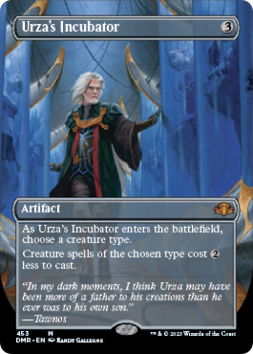 Image for Urza's Incubator (Borderless) (453) (Foil) [Dominaria Remastered] - Magic: The Gathering