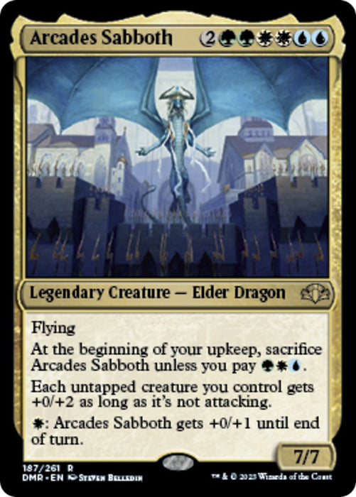 Arcades Sabboth (187) (Foil) [Dominaria Remastered]
