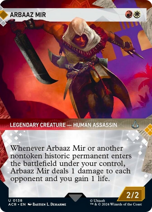 Arbaaz Mir (Showcase) [ACR-138] Foil - Assassin's Creed