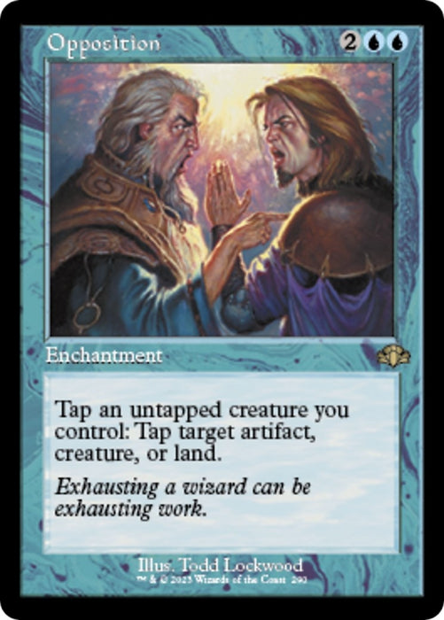 Opposition (Retro Frame) (290) [Dominaria Remastered]