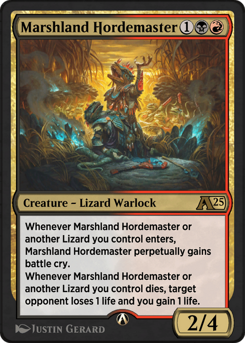 Marshland Hordemaster [YBLB-027] - Alchemy: Bloomburrow