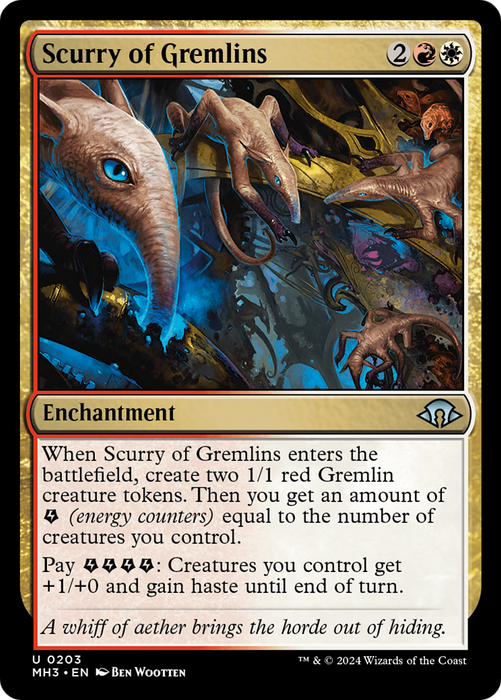 Scurry of Gremlins [MH3-203] Foil - Modern Horizons 3