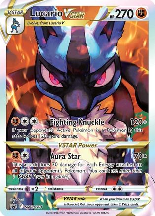 Lucario VSTAR (SWSH291) [Sword & Shield: Black Star Promos]