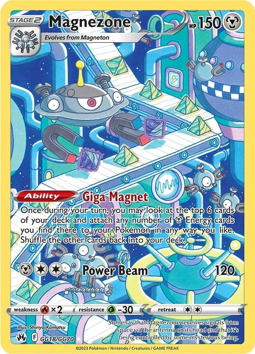 Image for Magnezone (GG18/GG70) (Holofoil) [Crown Zenith: Galarian Gallery] - Pokemon