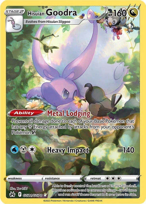 Image for Hisuian Goodra (GG21/GG70) (Holofoil) [Crown Zenith: Galarian Gallery] - Pokemon