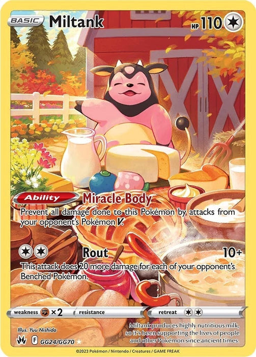 Image for Miltank (GG24/GG70) (Holofoil) [Crown Zenith: Galarian Gallery] - Pokemon