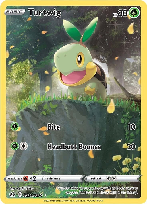 Image for Turtwig (GG31/GG70) (Holofoil) [Crown Zenith: Galarian Gallery] - Pokemon
