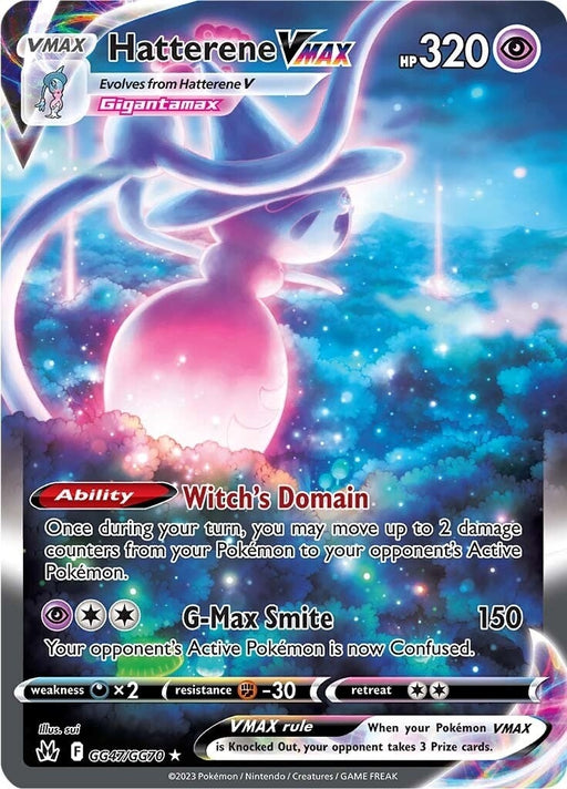 Image for Hatterene VMAX (GG47/GG70) (Holofoil) [Crown Zenith: Galarian Gallery] - Pokemon