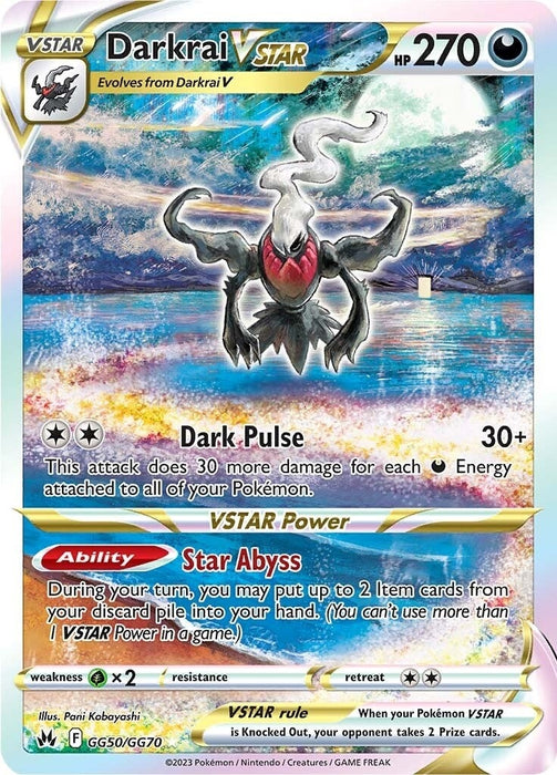 Image for Darkrai VSTAR (GG50/GG70) (Holofoil) [Crown Zenith: Galarian Gallery] - Pokemon
