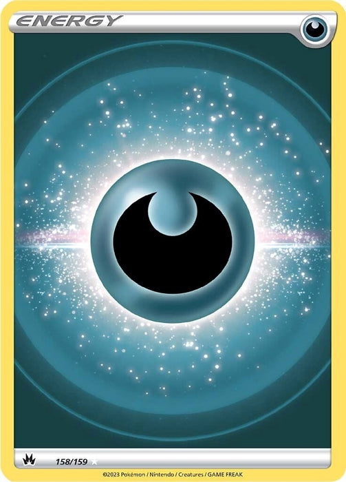 Image for Darkness Energy (Texture Full Art) (158/159) (Holofoil) [Crown Zenith] - Pokemon