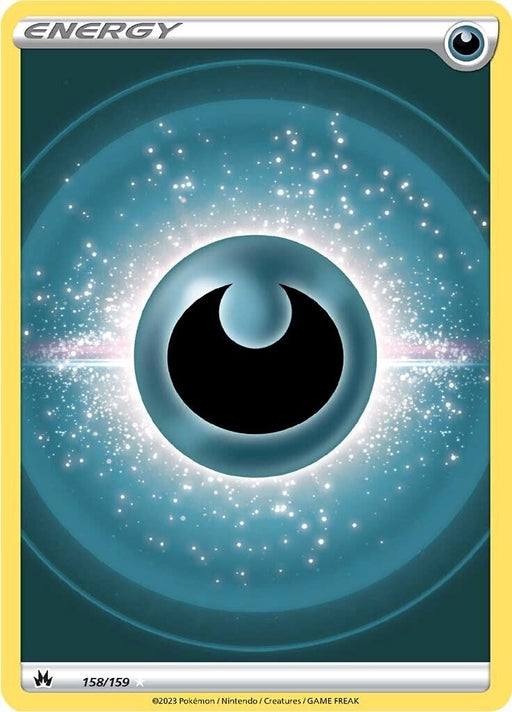 Image for Darkness Energy (Texture Full Art) (158/159) (Holofoil) [Crown Zenith] - Pokemon
