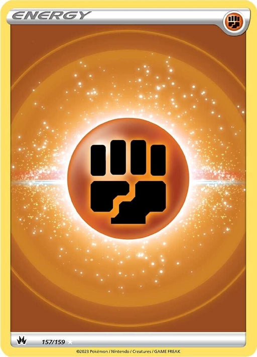 Image for Fighting Energy (Texture Full Art) (157/159) (Holofoil) [Crown Zenith] - Pokemon