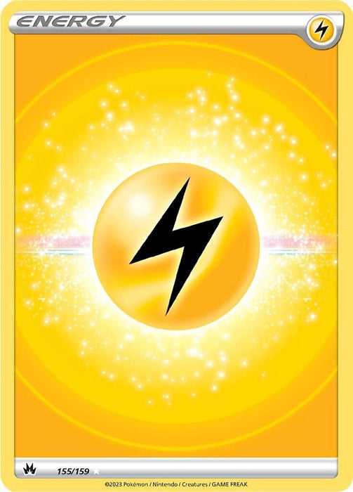 Image for Lightning Energy (Texture Full Art) (155/159) (Holofoil) [Crown Zenith] - Pokemon
