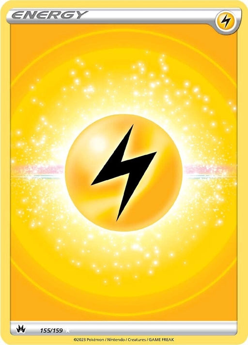 Image for Lightning Energy (Texture Full Art) (155/159) (Holofoil) [Crown Zenith] - Pokemon