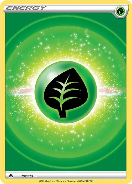Image for Grass Energy (Texture Full Art) (152/159) (Holofoil) [Crown Zenith] - Pokemon
