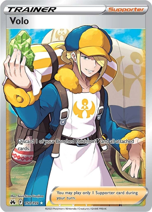Image for Volo (Full Art) (151/159) (Holofoil) [Crown Zenith] - Pokemon