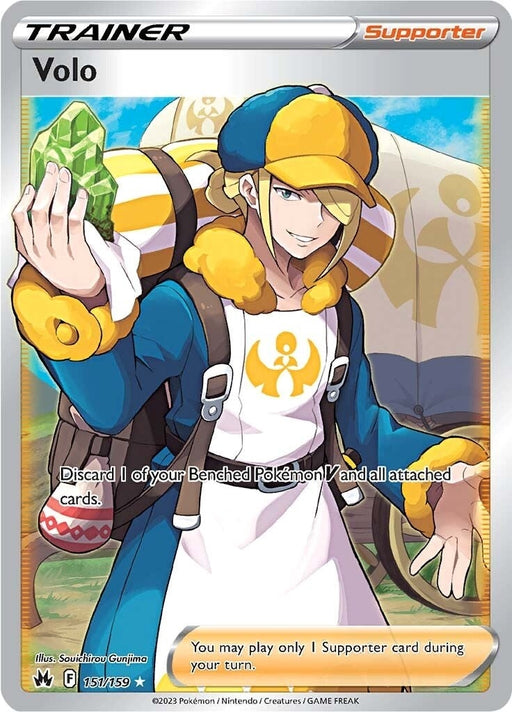 Image for Volo (Full Art) (151/159) (Holofoil) [Crown Zenith] - Pokemon