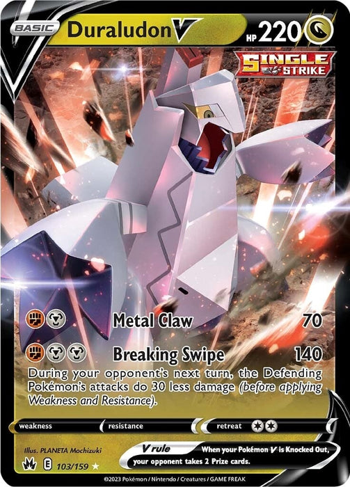 Image for Duraludon V (103/159) (Holofoil) [Crown Zenith] - Pokemon