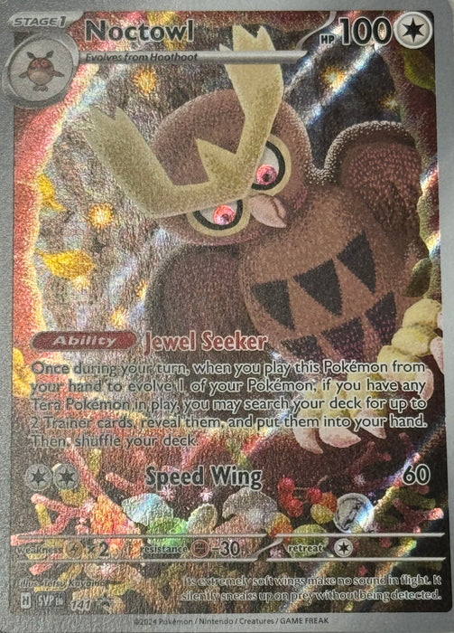 Noctowl (SVP141) Stellar Crown Promo