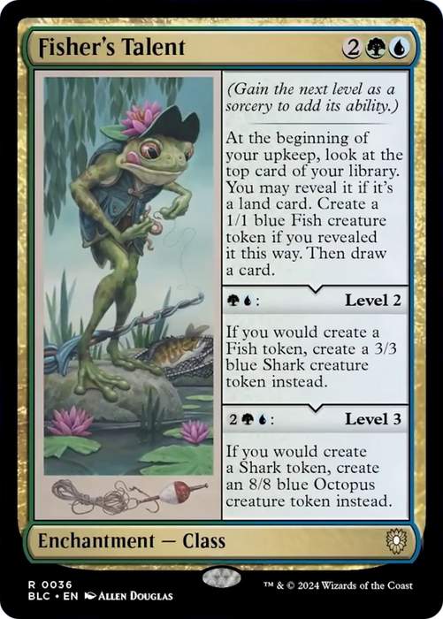 Fisher's Talent [BLC-036] - Bloomburrow Commander