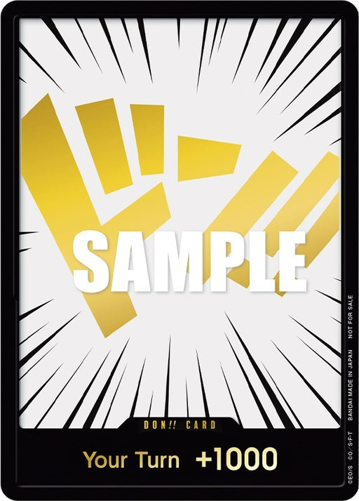 Image for DON!! Card (Gold) (Foil) [One Piece Promotion Cards] - One Piece Card Game