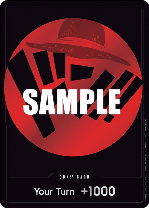 DON!! Card (Red) (Foil) [One Piece Promotion Cards]