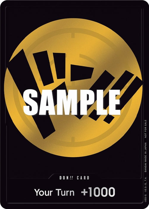 DON!! Card (Yellow) (Foil) [One Piece Promotion Cards]