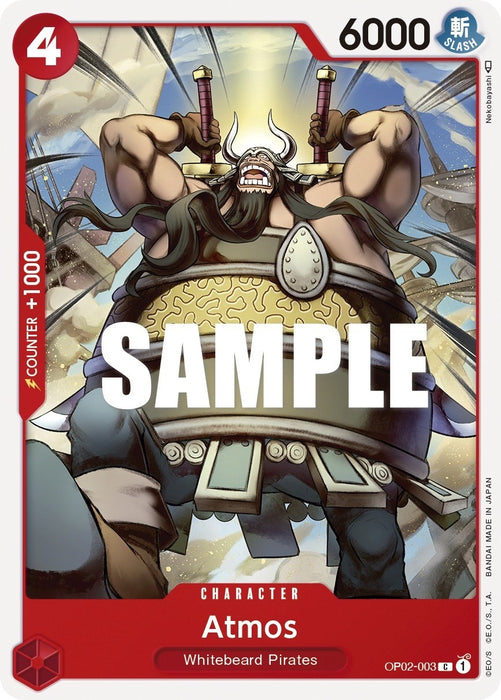 Image for Atmos (OP02-003) [Paramount War] - One Piece Card Game