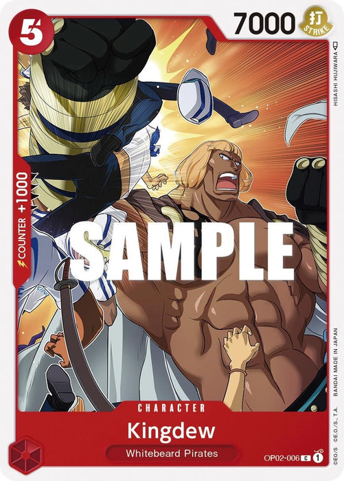 Image for Kingdew (OP02-006) [Paramount War] - One Piece Card Game