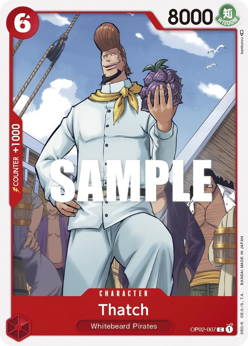 Image for Thatch (OP02-007) [Paramount War] - One Piece Card Game