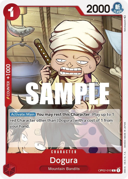 Image for Dogura (OP02-010) [Paramount War] - One Piece Card Game