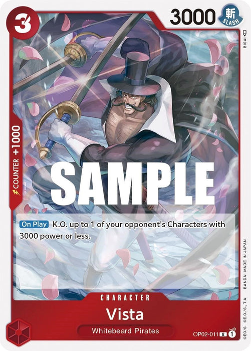 Image for Vista (OP02-011) (Foil) [Paramount War] - One Piece Card Game