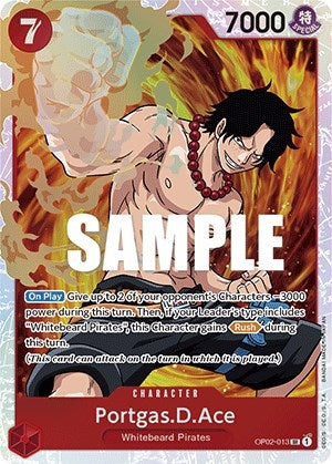Image for Portgas.D.Ace (OP02-013) (Foil) [Paramount War] - One Piece Card Game