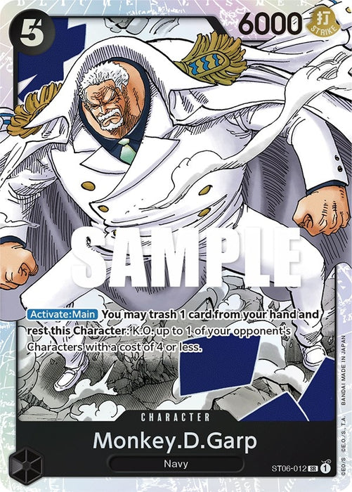 Monkey.D.Garp [ST06-012] (Starter Deck 6: Absolute Justice)